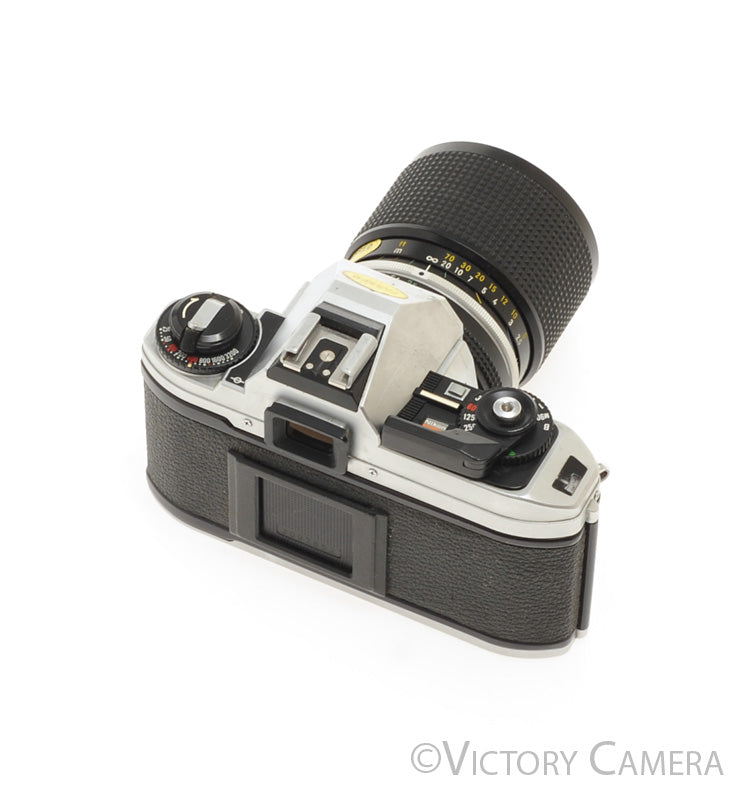 Nikon FG-20 FG20 35mm Camera with Nikkor 43-86mm Zoom Lens [EXC-] - Victory Camera