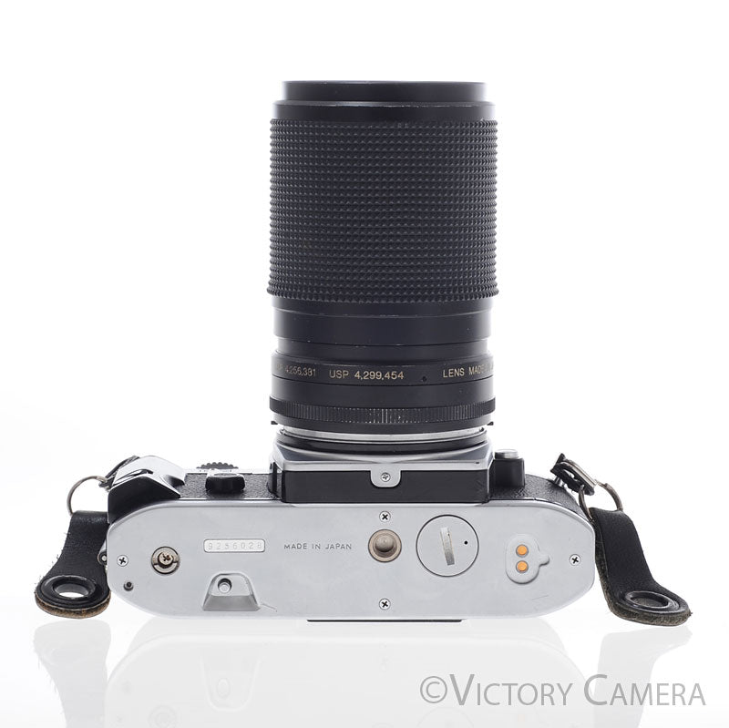 Nikon FG Chrome 35mm Film Camera w/ 35-105mm Zoom Lens [EXC] - Victory Camera