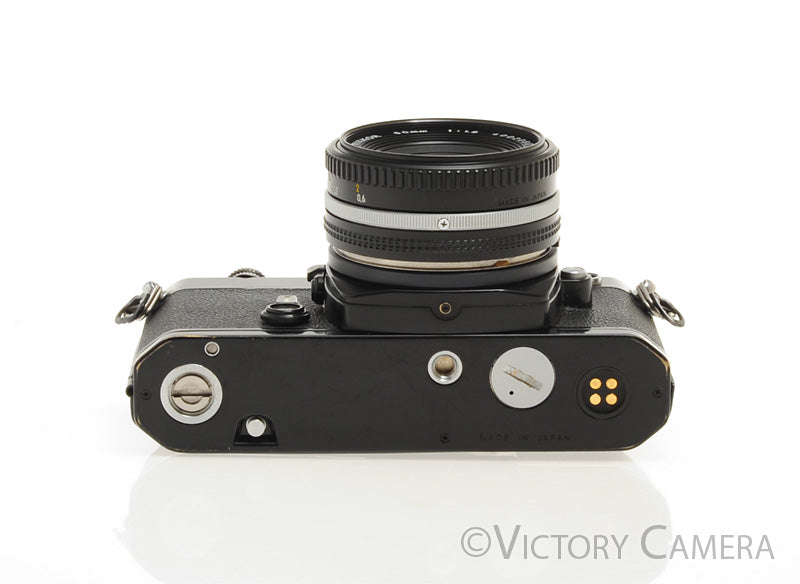 Nikon FM Black 35mm Film Camera w/ 50mm f1.8 AI-s Lens [EXC+] - Victory Camera