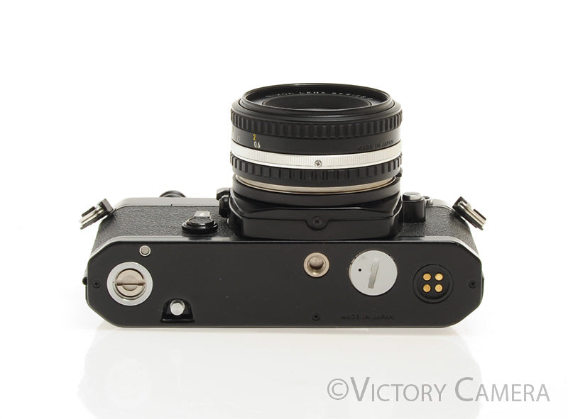 Nikon FM Black 35mm Film Camera w/ 50mm f1.8 AI-s Lens [EXC+] - Victory Camera
