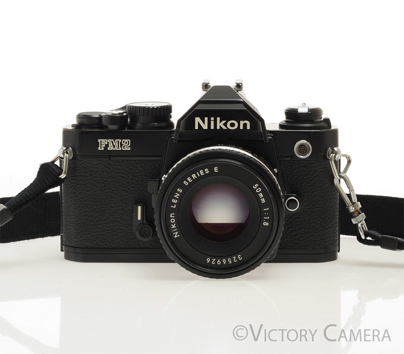 Nikon FM2-N FM2N Black Camera Body w/ 50mm f1.8 AI-s Lens [EXC+] - Victory Camera