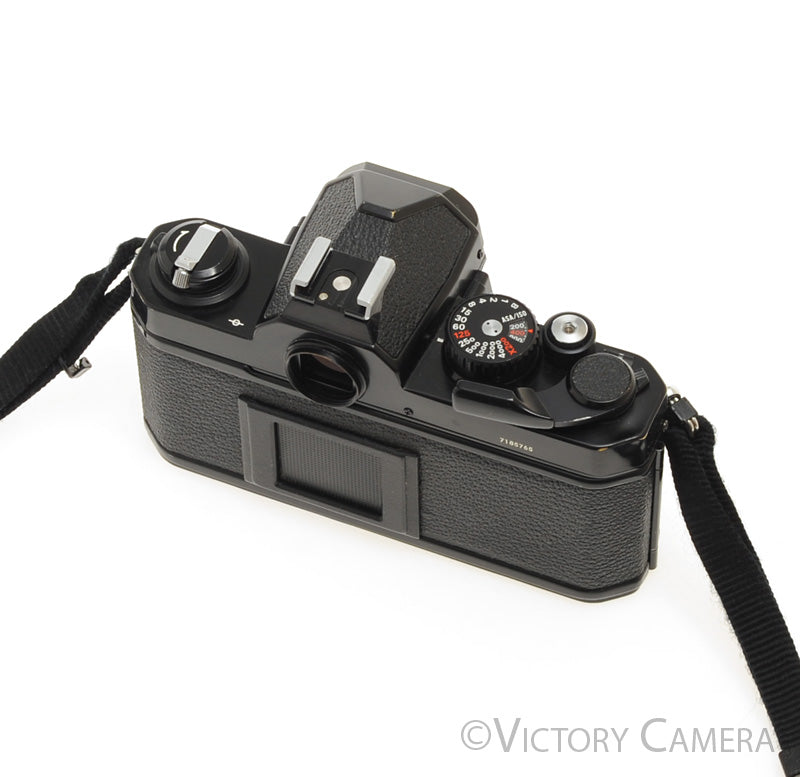 Nikon FM2 35mm Black Film SLR Body Only -Dent- [EXC-] - Victory Camera