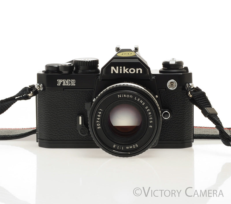 Nikon FM2-N FM2N Black Camera Body w/ 50mm f1.8 AI-s Lens [EXC] - Victory Camera