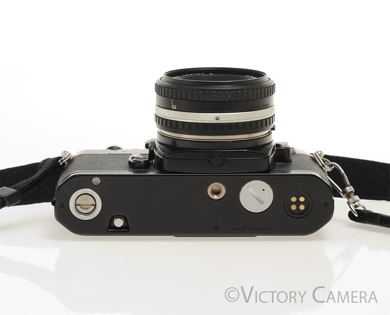 Nikon FM2-N FM2N Black Camera Body w/ 50mm f1.8 AI-s Lens [EXC+] - Victory Camera