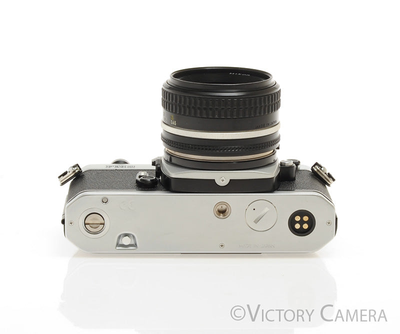 Nikon FM2-N 35mm Chrome Film SLR w/ Nikon 50mm f1.8 AI-s Lens  [EXC+] - Victory Camera