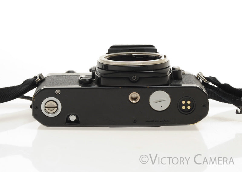 Nikon FM2 35mm Black Film SLR Body Only -Dent- [EXC-] - Victory Camera