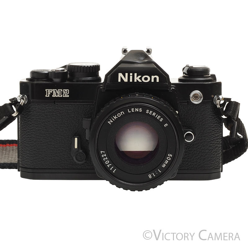 Nikon FM2-N FM2N Black Camera Body w/ 50mm f1.8 AI-s Lens [EXC-] image 2
