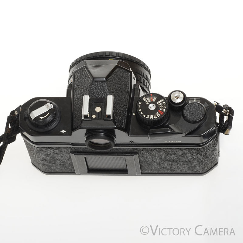 Nikon FM2-N FM2N Black Camera Body w/ 50mm f1.8 AI-s Lens [EXC-] image 3