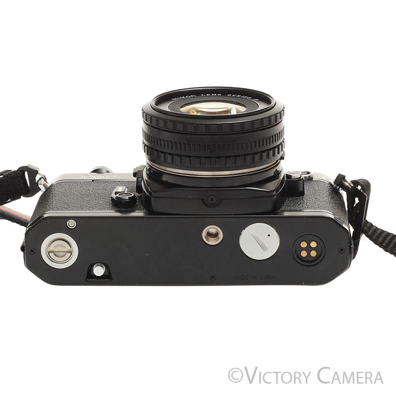 Nikon FM2-N FM2N Black Camera Body w/ 50mm f1.8 AI-s Lens [EXC-] image 6