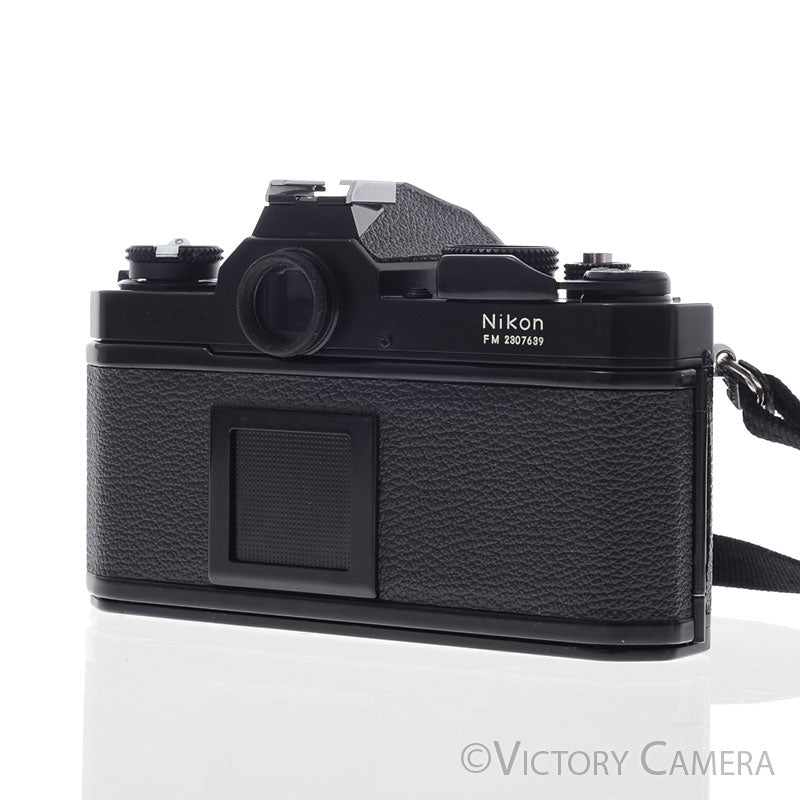 Nikon FM Black 35mm Film Camera w/ 50mm f2 AI Lens [EXC+] - Victory Camera