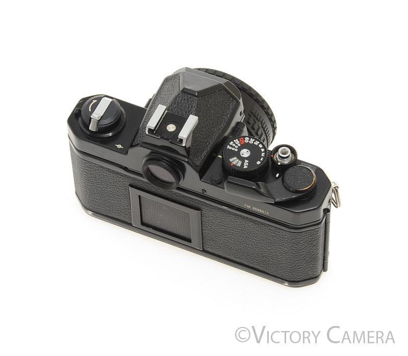 Nikon FM Black 35mm Film Camera w/ 50mm f1.8 AI-s Lens [EXC] - Victory Camera