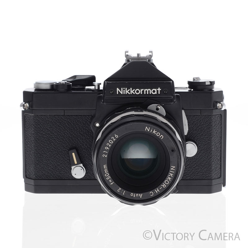 Nikon Nikkormat FT-N FTN Chrome 35mm Film Camera w/ 50mm f2 Lens [EXC] - Victory Camera