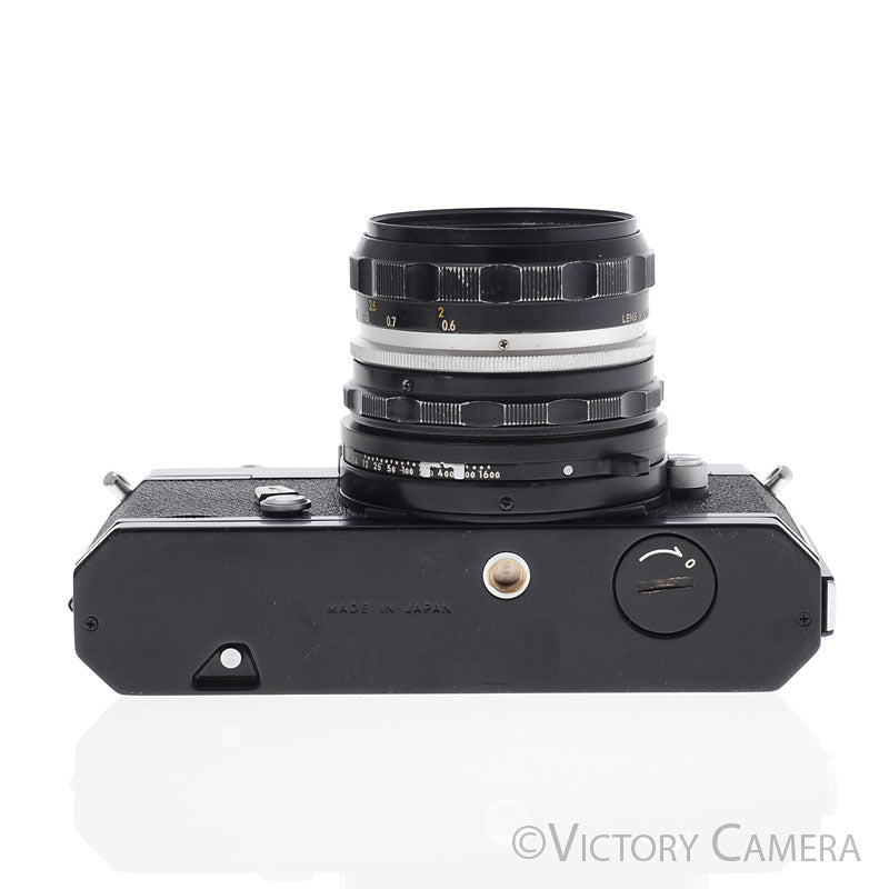 Nikon Nikkormat FT-N FTN Chrome 35mm Film Camera w/ 50mm f2 Lens [EXC] - Victory Camera