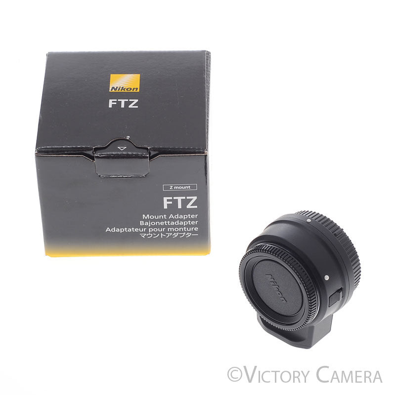 Nikon FTZ Lens Mount AF Adapter (F-Mount Lens to Z-Mount Mirrorless) [EXC+] - Victory Camera