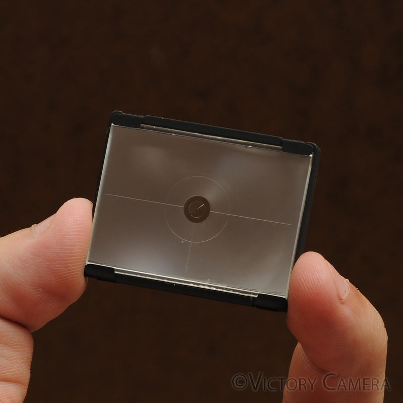 Nikon F / F2 Type P Cross Hairs Diagonal Split Prism Focusing Screen [Good] - Victory Camera