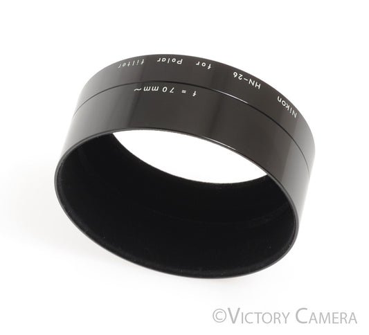 Nikon HN-26 Metal  Lens Shade / Hood for 62mm Circular Polarizing Filter  [EXC] - Victory Camera