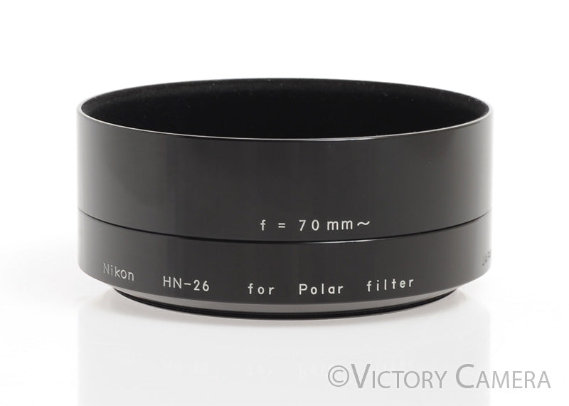 Nikon HN-26 Metal  Lens Shade / Hood for 62mm Circular Polarizing Filter -Clean-