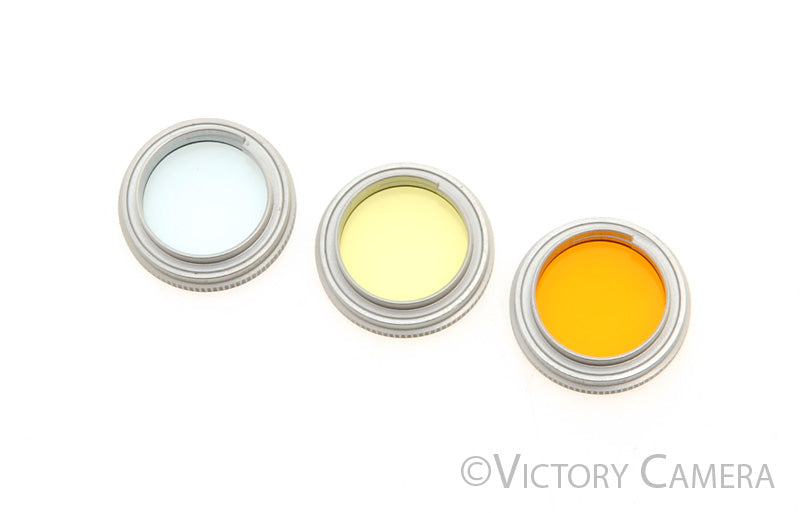 Minox Filterset for Minox B (Yellow, Orange, Light Blue) [MINT-] - Victory Camera