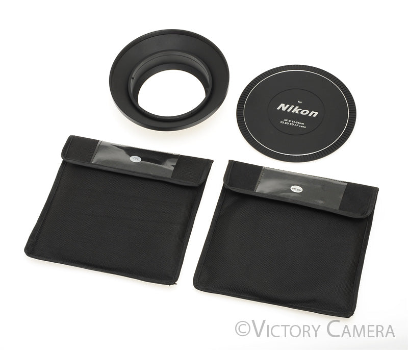 Fotodiox FX1424 Filter Adapter for Nikon 14-24mm w/ CPL + UV Filters [MINT-] - Victory Camera