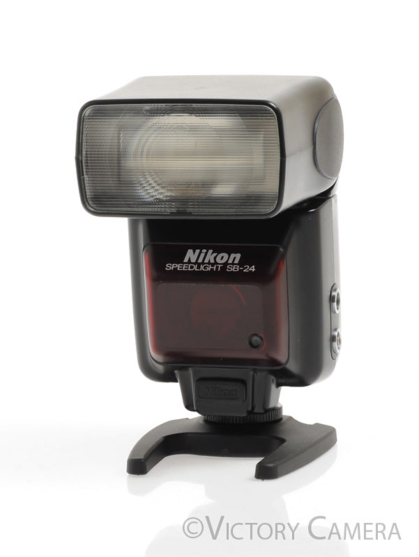 Nikon SB-24 SB24 TTL Speedlight Flash -Clean w/ Case- - Victory Camera