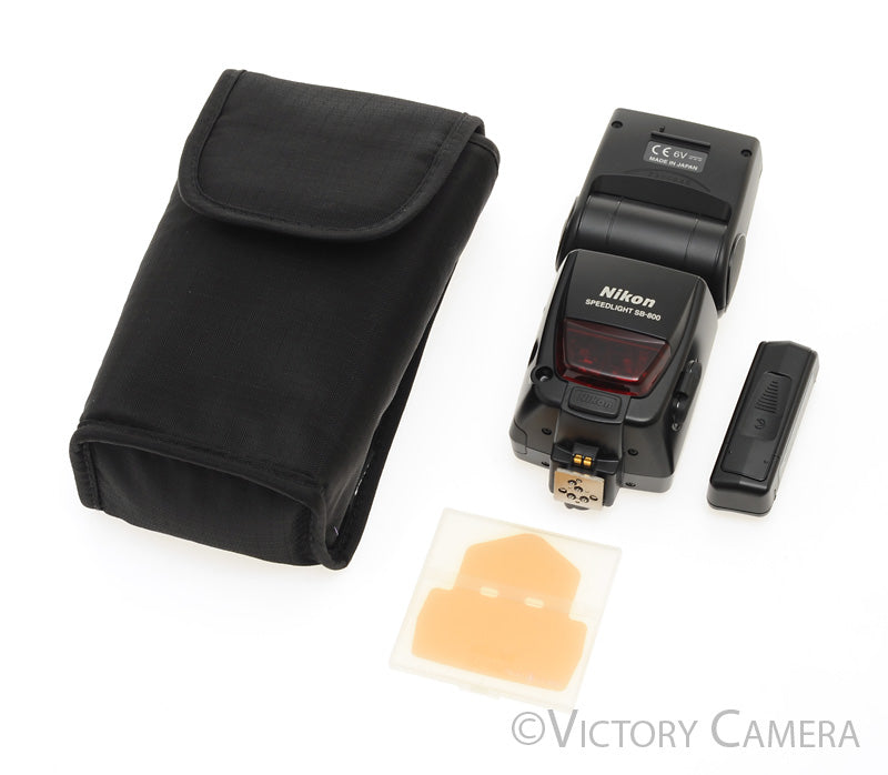 Nikon SB-800 Speedlight Flash w/ SD-800 Battery Extension [EXC]