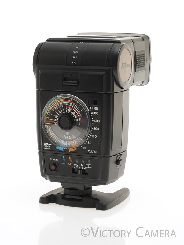 Nikon SB-16 SB-16B Speedlight Flash with AS-9 Standard Foot [EXC+] - Victory Camera
