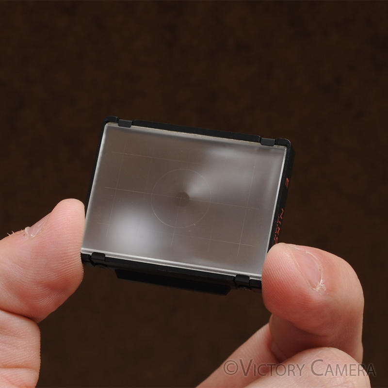 Nikon F3 Grid Focusing Screen Type E Red Dot [EXC+] - Victory Camera