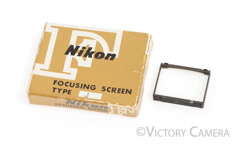 Nikon F / F2 J Microprism Focusing Screen -Clean in Box- - Victory Camera