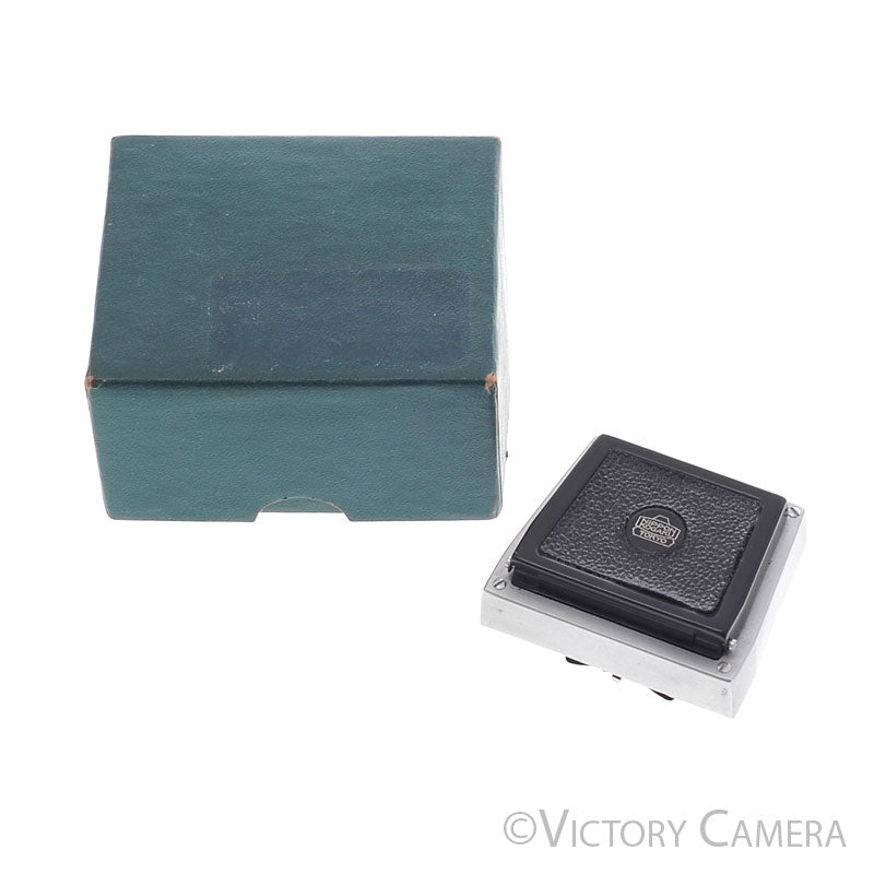 Nikon F Early Nippon Kogaku Waist Level Finder WLF w/ "F" Logo [EXC-]