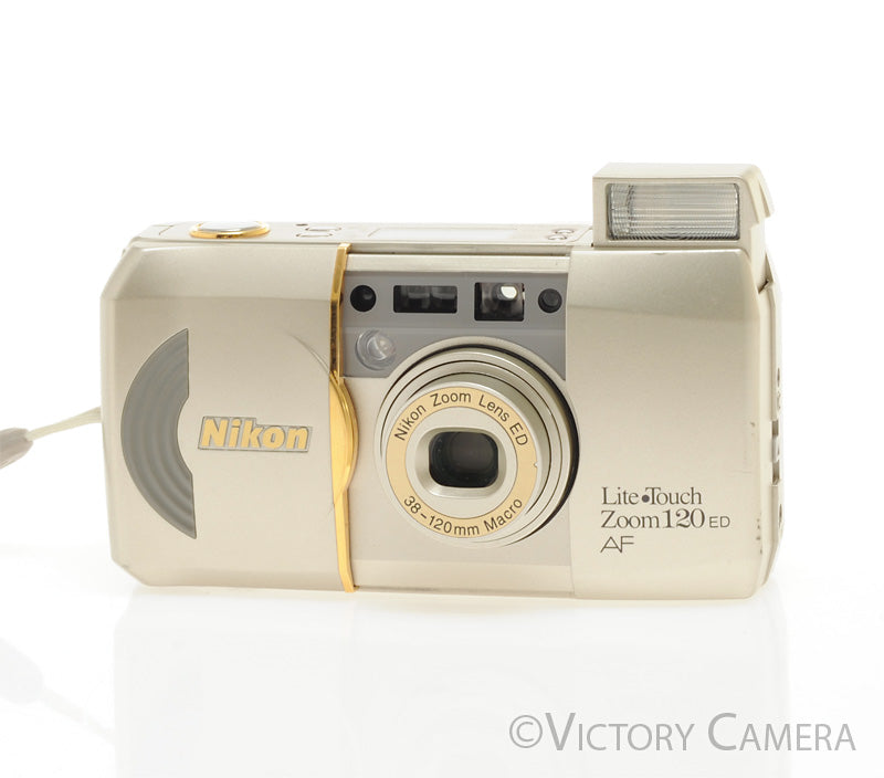 Nikon Lite Touch Zoom 120 ED 35mm Point &amp; Shoot Film Camera [EXC+] - Victory Camera