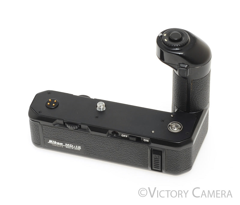 Nikon MD-12 Motor Drive fits FE/FE-2/FM/FM-2/FM3a/FA Cameras [EXC+] - Victory Camera