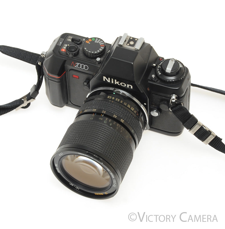 Nikon N2000 35mm Film Camera w/ 28-80mm Zoom Lens [EXC] - Victory Camera