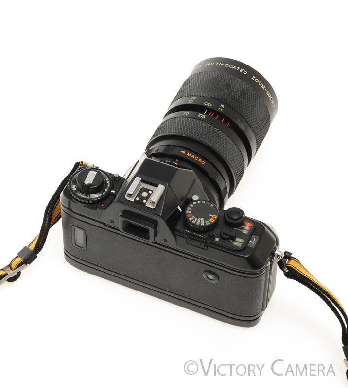 Nikon N2000 35mm Film Camera w/ 37-105mm f3.5 Zoom Lens  [EXC] - Victory Camera