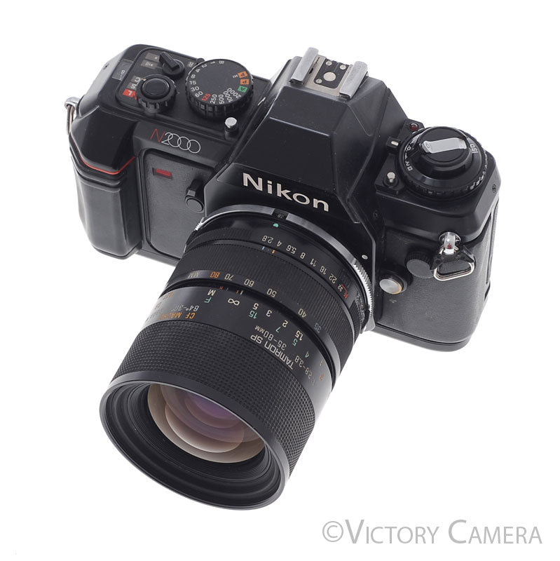 Nikon N2000 35mm Film Camera w/ 35-80mm Zoom Lens [EXC] - Victory Camera