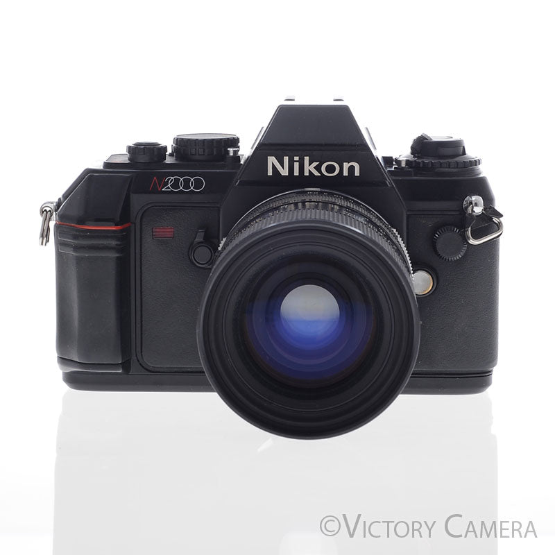 Nikon N2000 35mm Film Camera w/ 35-80mm Zoom Lens [EXC] - Victory Camera