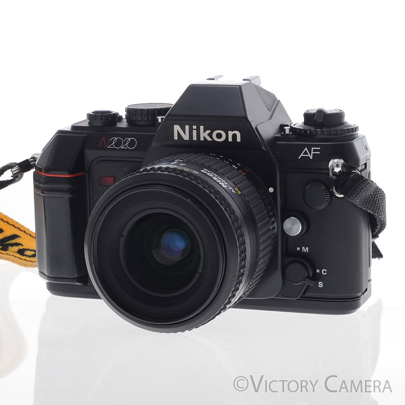 Nikon N2020 AF 35mm Film Camera w/ Nikkor 35-80mm Zoom Lens [EXC] - Victory Camera