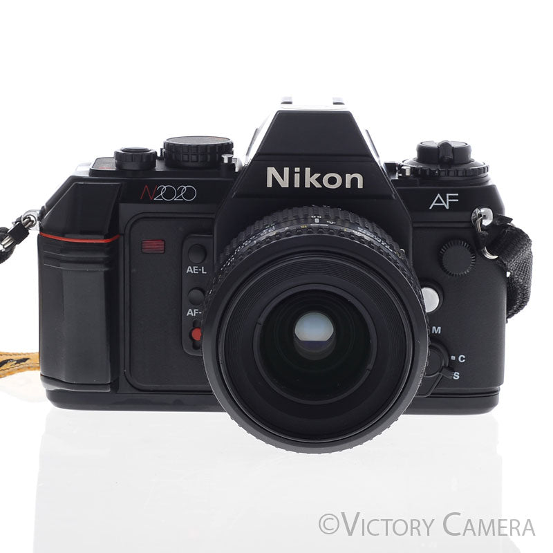 Nikon N2020 AF 35mm Film Camera w/ Nikkor 35-80mm Zoom Lens [EXC] - Victory Camera
