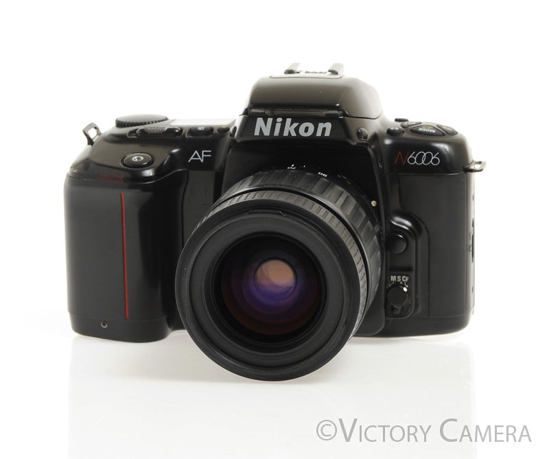 Nikon N6006 6000 AF Film SLR Camera w/ 35-90mm Zoom Lens [EXC+] - Victory Camera