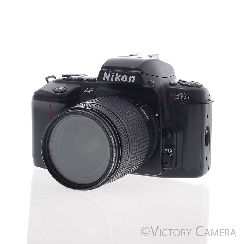 Nikon N6006 6006 AF Film SLR Camera w/ Nikkor 28-80mm Zoom Lens [EXC] - Victory Camera