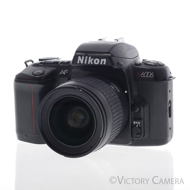 Nikon N6006 6000 AF Film SLR Camera w/ 28-80mm Zoom Lens [EXC+] - Victory Camera