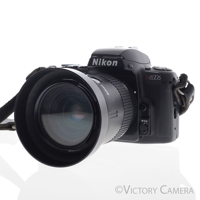 Nikon N6006 6000 AF Film SLR Camera w/ 28-85mm Zoom Lens [EXC+]
