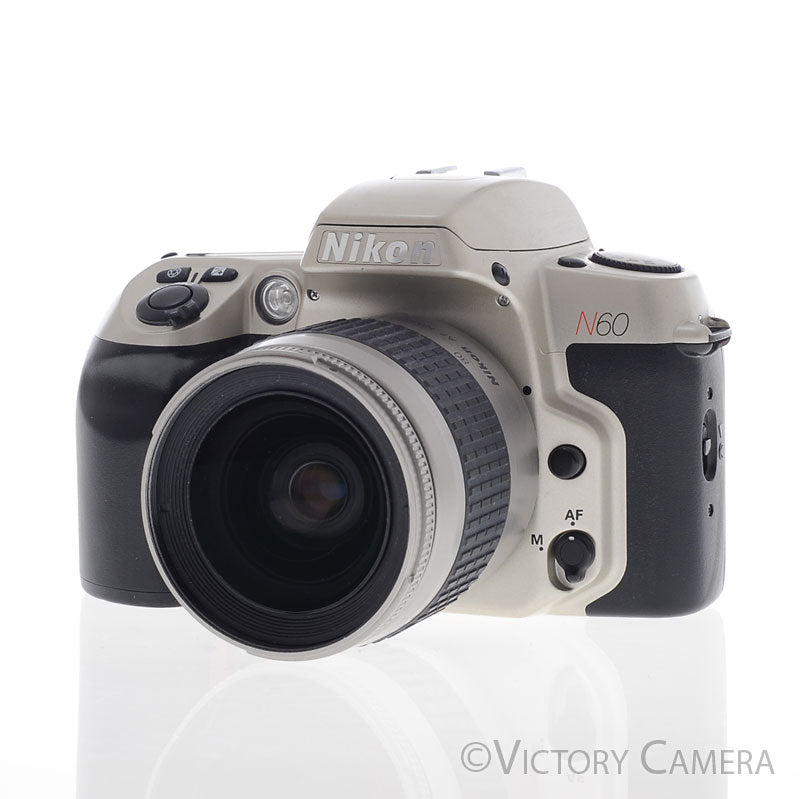 Nikon N60 35mm Film Camera Body w/ AF 28-80mm Zoom Lens  [EXC+] - Victory Camera