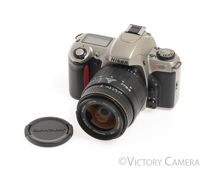 Nikon N65 AF 35mm Film Camera w/ 28-90mm Zoom Lens