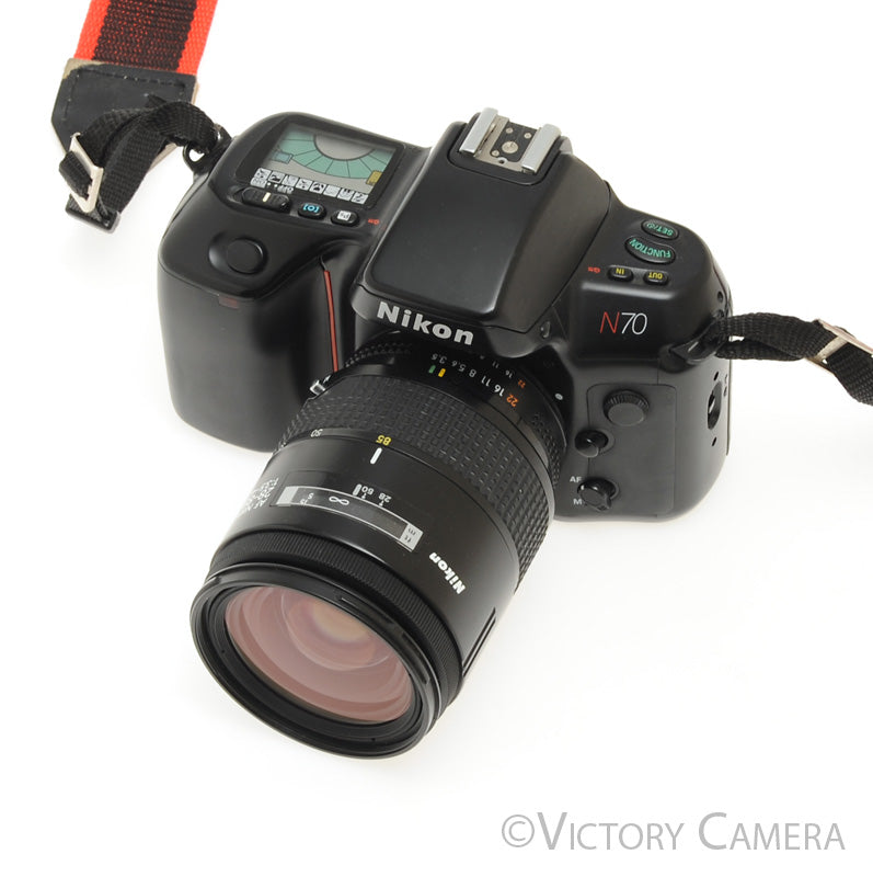 Nikon N70 35mm AF SLR Film Camera w/ Nikkor 28-85mm Zoom Lens [GOOD] - Victory Camera