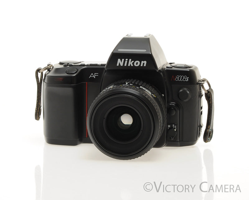 Nikon N8008s AF SLR 35mm Film Camera w/ Nikkor 35-80mm Zoom Lens [EXC+] - Victory Camera