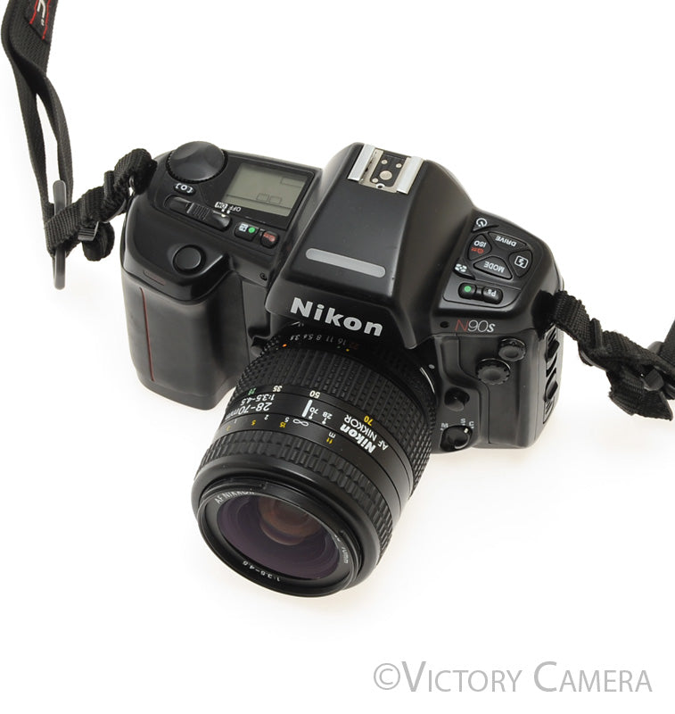 Nikon N90s 35mm Autofocus SLR w/ 28-70mm f3.5-4.5 Zoom Lens [EXC] - Victory Camera