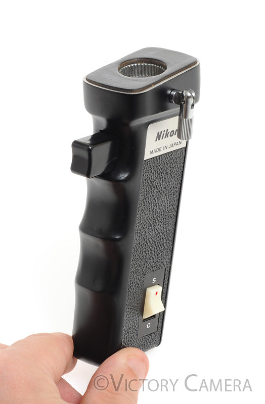 Nikon Genuine Pistol Grip w/ Micro Switch for F36 w/ F250 Bulk Back -Clean- - Victory Camera