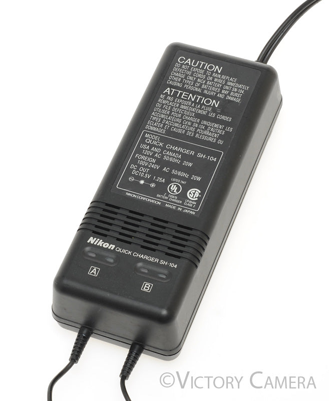 Nikon Quick Charger SH-104 Battery Charger for SN-104 [EXC] - Victory Camera
