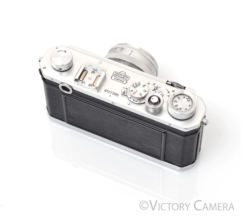 Nikon S Rangefinder Camera w/ Nikkor H.C 5cm 50mm f2 Lens [EXC-] - Victory Camera