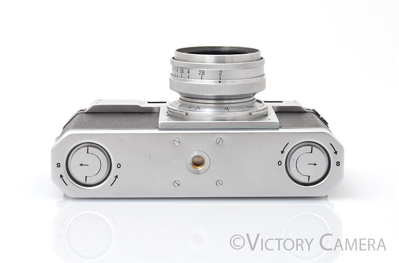 Nikon S Rangefinder Camera w/ Nikkor H.C 5cm 50mm f2 Lens [EXC-] - Victory Camera